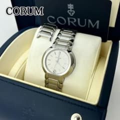 稼働】 CORUM 63.252.20 V188 ラウンド 腕時計 シルバー - メルカリ