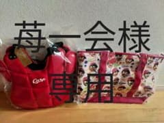 【苺一会様専用】カープ2021年新グッズ　プロテクター型バッグ&総柄バッグセットのサムネイル