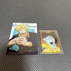 ワンピース ステータスカード ステカ サンジ ワンピース ブロマイド ステータスカード サンジ ブルック - メルカリ