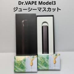 Dr.VAPE Model3 ブラック ジューシーマスカット セットのサムネイル