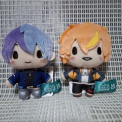 プロセカ ふわぷちマスコット ビビバス 2種セット 青柳冬弥・東雲彰人