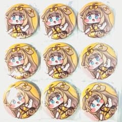 【新品】バター トリッカル ヴィレヴァン コラボ 缶バッジ 9個セット 新品】バター トリッカル ヴィレヴァン コラボ 缶バッジ 9個セット