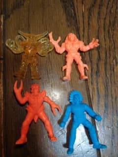 가면 라이더 BLACK RX 지우개 미니 피규어 4체 세트