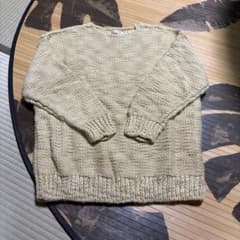 MOUSSY ニット セーター 黄色のサムネイル