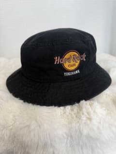 Hard Rock CAFE YOKOHAMA バケットハット ブラックのサムネイル