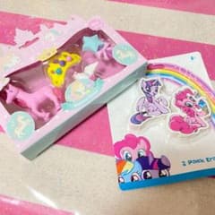 マイリトルポニー ユニコーン 消しゴムセットのサムネイル
