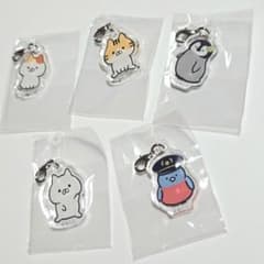 ねこぺん日和 アクリルチャーム 5種セットのサムネイル