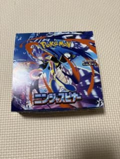 ③ ポケモンカードゲーム ニンジャスピナー 1BOX シュリンク ペリペリ