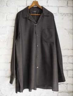 MAATEE&SONS H WOOL SHIRTS サイズ2 タグ付き ブラウン - メルカリ