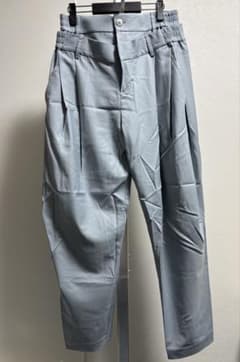 新品　FENG CHEN WANG ダブルウエストパンツ　グレー　Mサイズ 新品 FENG CHEN WANG ダブルウエストパンツ グレー Mサイズ - メルカリ