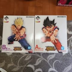 一番くじ ドラゴンボール A賞 孫悟空　B賞孫悟飯　フィギュアのサムネイル