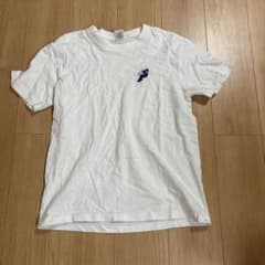 ワンポイント刺繍 Tシャツ ホワイトのサムネイル