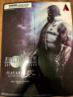 FF7 AC バレット フィギュア プレイアーツ改 アドベントチルドレン
