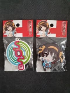 涼宮ハルヒの憂鬱 ラバーキーホルダー 2個セット COSPA コスパ - メルカリ
