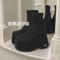 美品】ミシェルマカロン 12cm盛れるショートブーツ Lサイズ - メルカリ