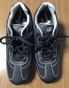 スニーカー SKECHERS スケッチャーズ 黒 24.5cmのサムネイル
