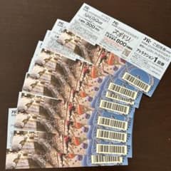 東京ドームシティ　1回券　8枚のサムネイル