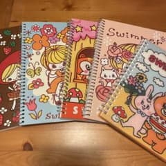 まとめ売り】Swimmer イラスト付きノート 5冊セット 平成レトロ - メルカリ