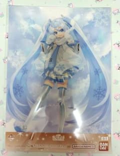 유키 미쿠 이치 반 쿠지 SNOW MIKU ALL STARS 클리어 포스터 ①