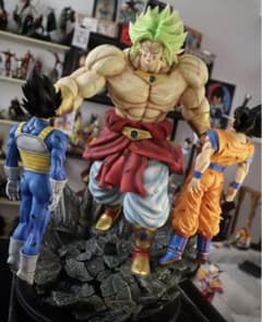 ブロリーVS孫悟空＆ベジータ　ドラゴンボール　ガレージキット　フィギュア ブロリーVS孫悟空＆ベジータ ドラゴンボール ガレージキット