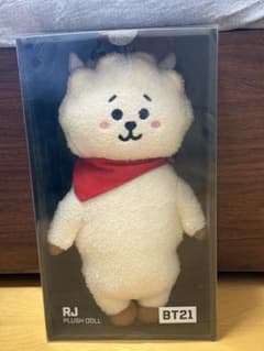 【中古品】BT21 RJ PLUSH DOLL スタンディングドール ぬいぐるみのサムネイル