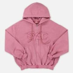 未着用】 aespa PINK HOODIE ZIP-UP フーディ パーカー - メルカリ