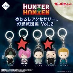 HUNTER×HUNTER めじるしアクセサリー 幻影旅団編 Vol.2のサムネイル