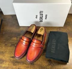 希少色　Berluti パティーヌレザー ローファー ドライビングシューズ　6 m10125445085_1.jpg?1764638355