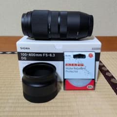 SIGMA 100-400mm F5-6.3 DG レンズ 67mmフィルター - メルカリ