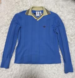 adidas×Wales Bonner KNIT 青 ニット 常田大希着用 - メルカリ