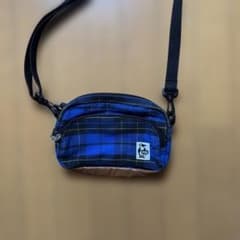 CHUMS ショルダーバッグ ブルーチェックのサムネイル