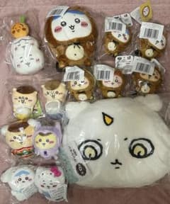 ちいかわ　ぬいぐるみ　まとめ売り ちいかわ マスコット ぬいぐるみ まとめ売り 14個 - メルカリ