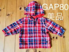 GAP 春秋用アウター パーカー 80 美品のサムネイル