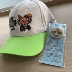 鹿児島国体限定キャップandバッジのサムネイル