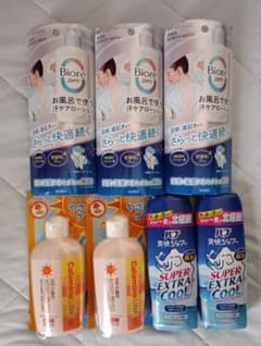 Price Reduced [New] Biore Zero & Refreshing Shower & Meishoku Calamine Lotion