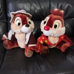 레어 칩과 데일의 대작전 레스큐 레인저스 봉제인형 80년대 당시물