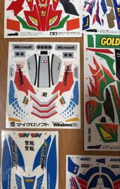 ミニ四駆 ステッカーセット まとめ売りのサムネイル
