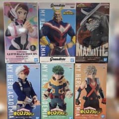 未開封】僕のヒーローアカデミア ヒロアカ フィギュア 6体セット
