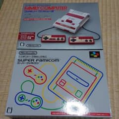 Nintendo クラシックミニ ファミコン & スーパーファミコン セットのサムネイル