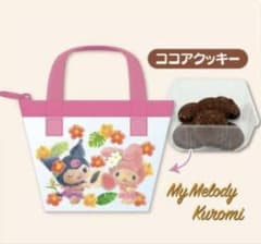 マイメロディ＆クロミ プールバッグ風ミニポーチのサムネイル
