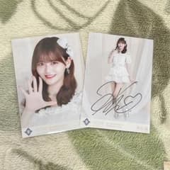 イコラブ 髙松瞳 アリーナツアー2025衣装② 宝石衣装 生写真 直筆