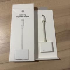 Apple Lightning Digital AVアダプタ 純正 箱ありのサムネイル