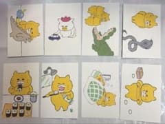 6056 ノラネコぐんだん イベント限定品 非売品 ポストカード 8種