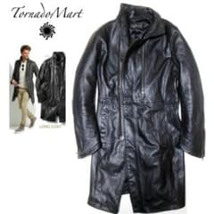 【prince.K様専用】 Mart 牛革レザーライダースコートのサムネイル