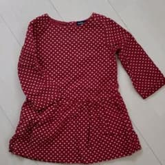 babyGAP　ハート柄ワンピース　90のサムネイル