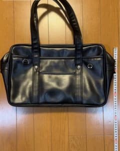 レディーススクールバッグブラックのサムネイル