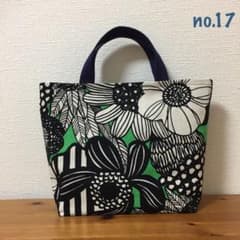 no.１７  小ぶりのトートバッグ  ハンドメイドのサムネイル