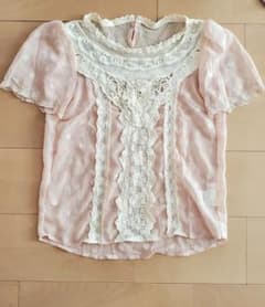 スナイデル　ドット柄シフォンブラウスのサムネイル