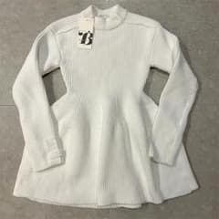 【新品未使用】Bibiy. リブ編み長袖ニットワンピース ホワイト 新品未使用】Bibiy. リブ編み長袖ニットワンピース ホワイト - メルカリ