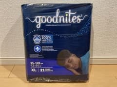 GoodNites 紙おむつ XL 21枚入 男の子用 - メルカリ